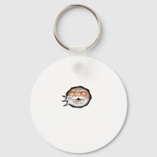 Peekaboo Santa Classic Keychain