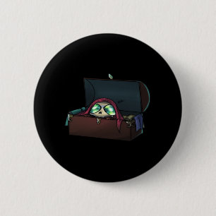 Peekaboo Sloth Halloween 2 Inch Round Button