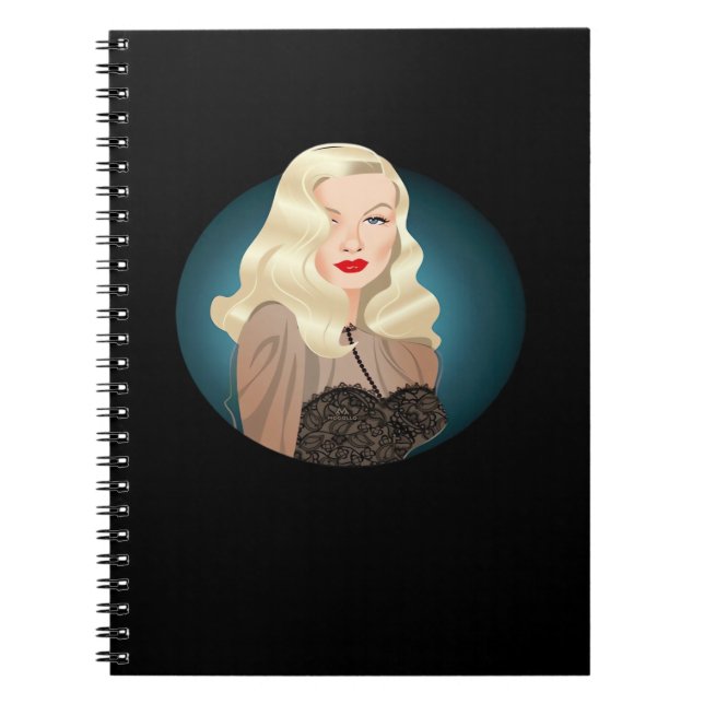 Peekaboo Spooky Quote Notebook (Front)