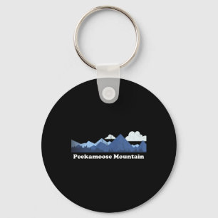 Peekamoose Mountain Peak Bygger New York Ny Climbi Keychain