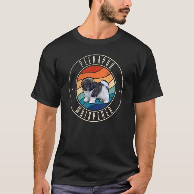 Peekapoo Whisperer T-Shirt (Front)