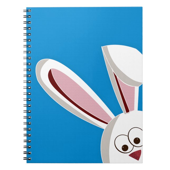Peeking Bunny Notebook (Front)