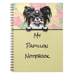 Peeking Cute Papillon notebook