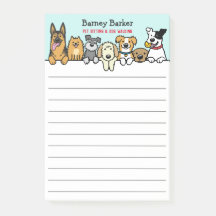 Peeking Dogs Personalized Pet Sitter Cute 