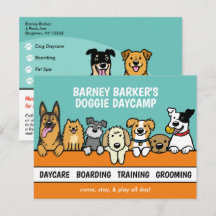 Peeking Dogs Pet Care Cute Business Promotional