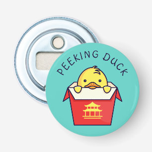 Peeking Duck Pun Bottle Opener