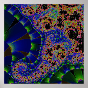 Peeking Elephant Poster