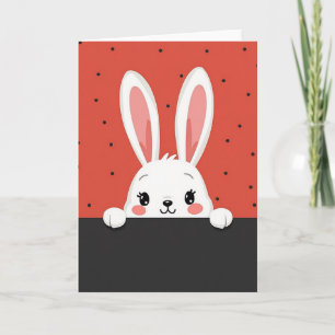 Peeking Friend Cute Scene Card
