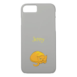 Peeking Orange Cat Case-Mate iPhone Case