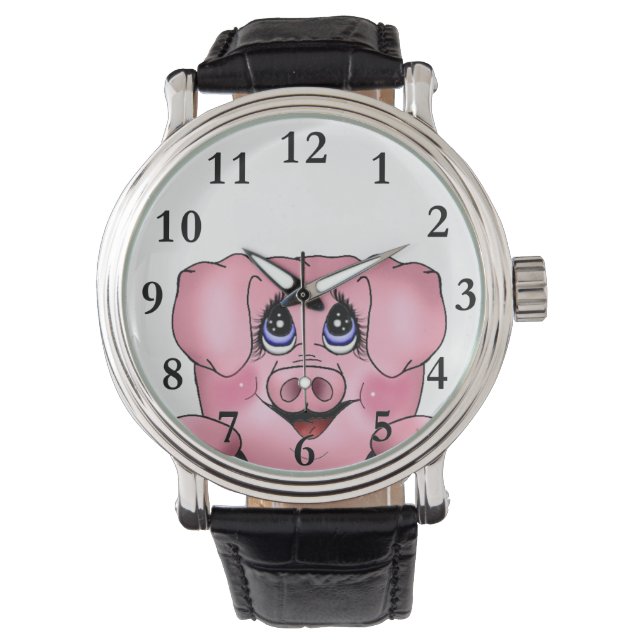 Peeking Piggy Watch (Front)