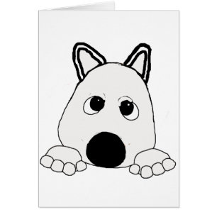 peeking shiba inu cream