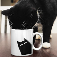 Peeking Sneaky Cat