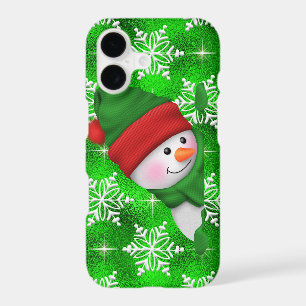 Peeking Snowman iPhone 7 barely there case