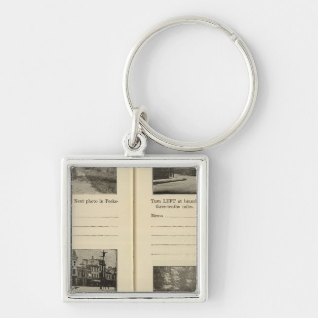 Peekskill, New York 2 Keychain (Front)