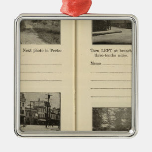 Peekskill, New York 2 Metal Ornament