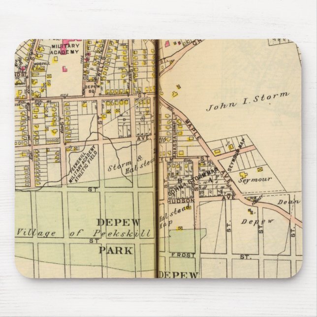 Peekskill, New York 4 Mouse Pad (Front)
