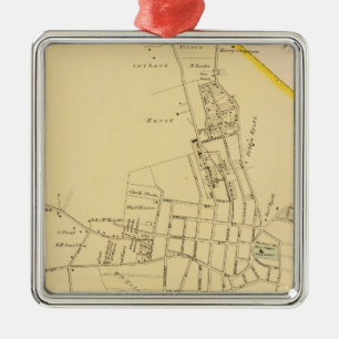 Peekskill, NY Metal Ornament