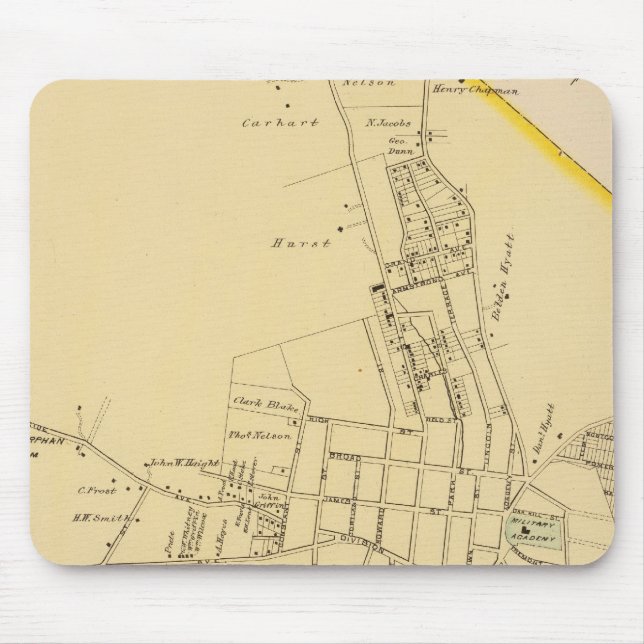 Peekskill, NY Mouse Pad (Front)