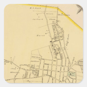 Peekskill, NY Square Sticker