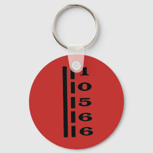 Peekskill, NY Zip Code Key Chain