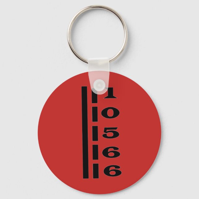 Peekskill, NY Zip Code Key Chain (Front)