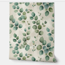 Peel and Stick Eucalyptus Leaves Botanical