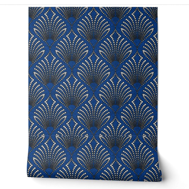 Peel and Stick Textured Vinyl Wallpaper - Vibrant  (Unrolling)
