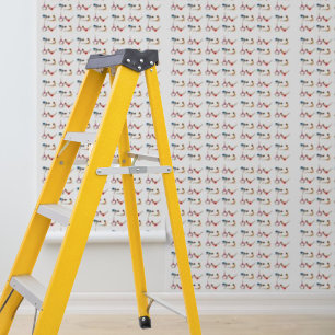 Peel and Stick Wallpaper Colorful Yoga Exercise