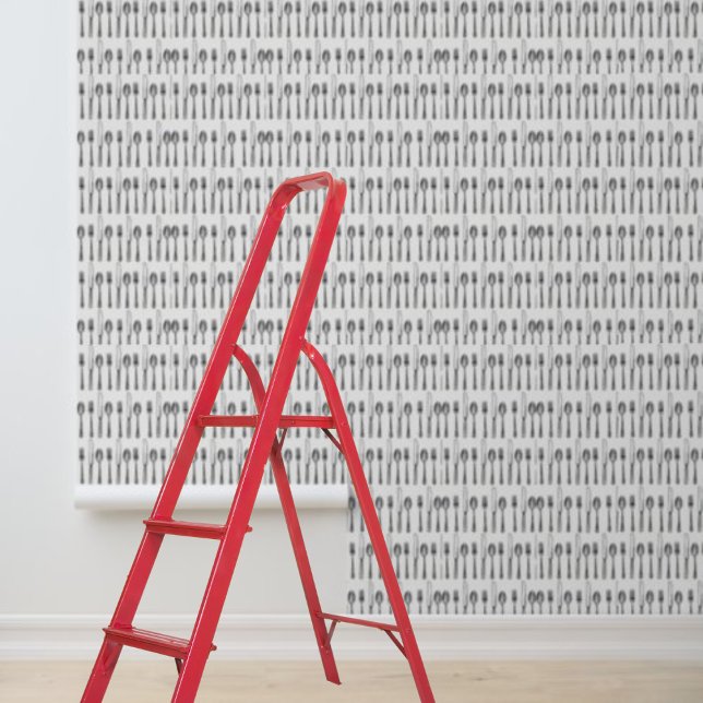 Peel and Stick Wallpaper Knife Fork Spoon (Peel and Stick Wallpaper Knife Fork Spoon Wallpaper)
