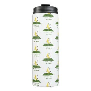 Peel Like a Champion Funny Banana Soccer Custom Thermal Tumbler