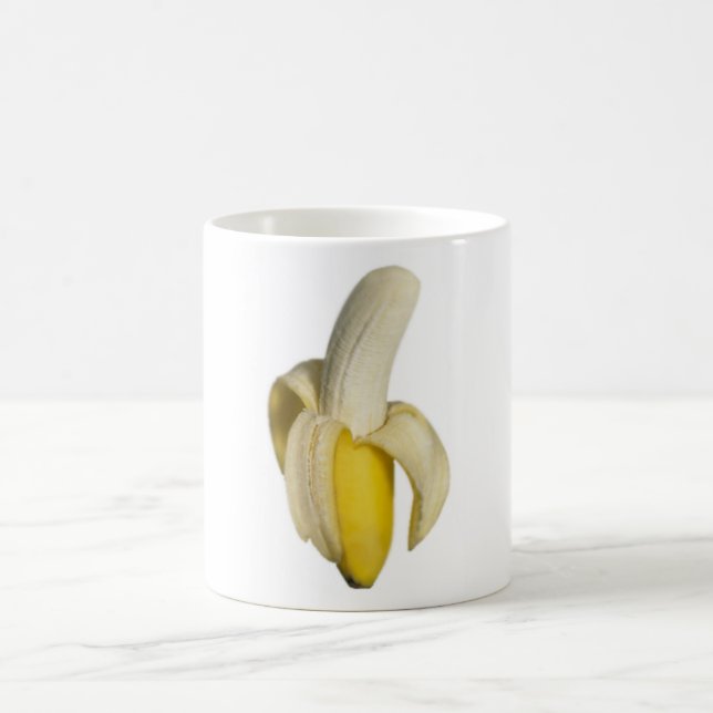"Peeled banana" design mugs (Center)