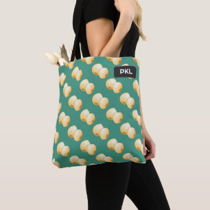 Peeled Onions Pickles theme - any name / initials Tote Bag
