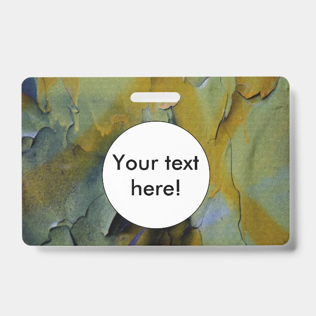 Peeling paint badge (Front)