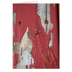 Peeling Paint Card