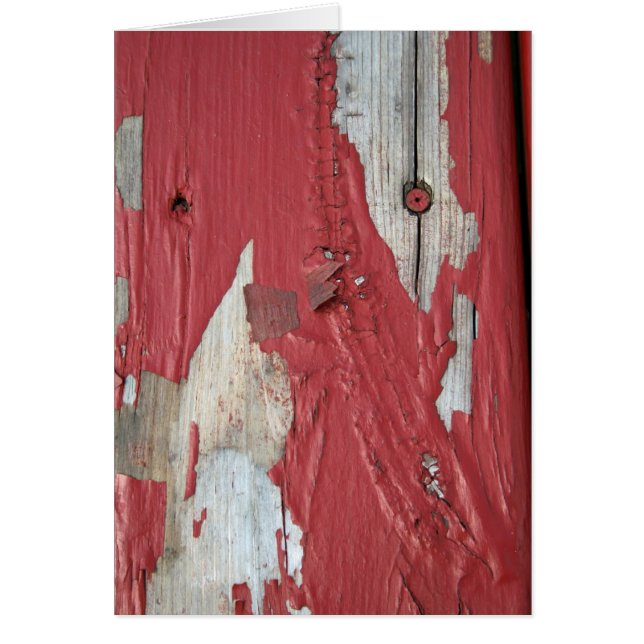 Peeling Paint Card (Front)