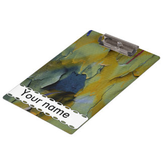 Peeling paint clipboard