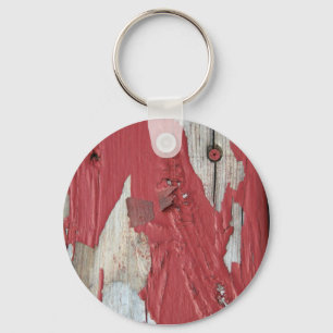 Peeling Paint Keychain