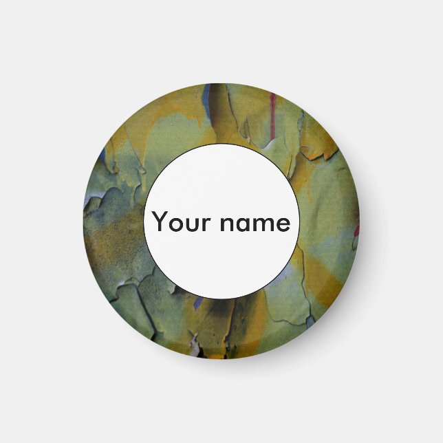 Peeling paint magnet (Front)