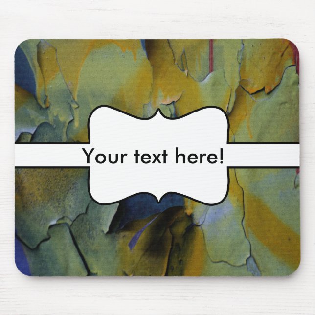 Peeling paint mouse pad (Front)