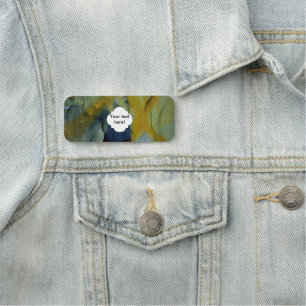 Peeling paint name tag