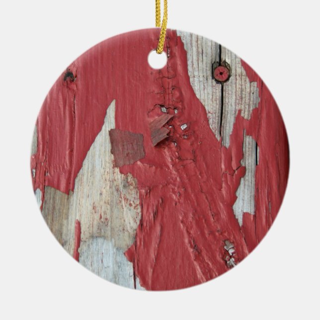 Peeling Paint Ornament (Front)