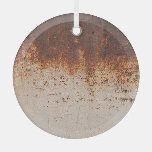 Peeling paint, rusty wall texture. glass ornament