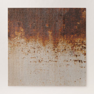 Peeling paint, rusty wall texture. jigsaw puzzle