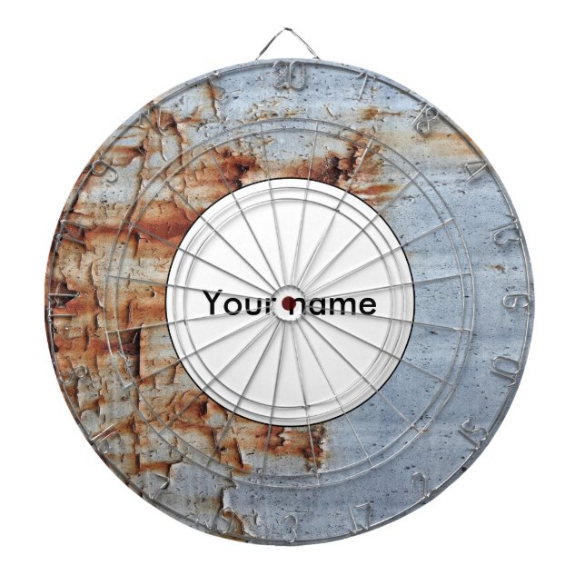 Peeling paint texture dartboard (Front)