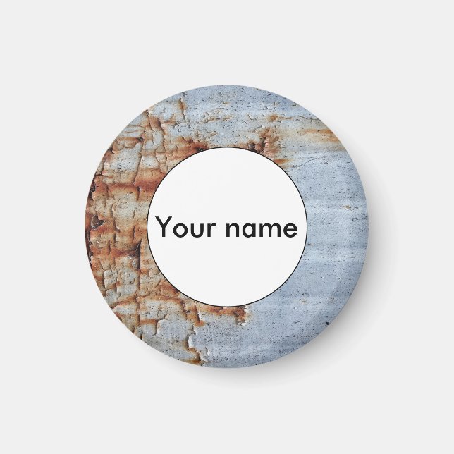 Peeling paint texture magnet (Front)