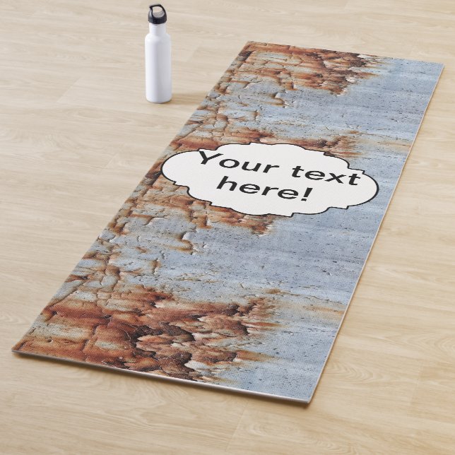 Peeling paint texture yoga mat (In Situ)