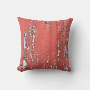 PEELING PAINT THROW PILLOW