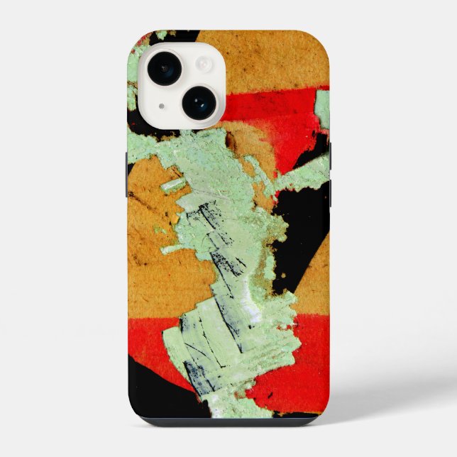 Peeling Poster iPhone Case (Back)