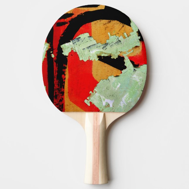 Peeling Poster Ping Pong Paddle (Front)