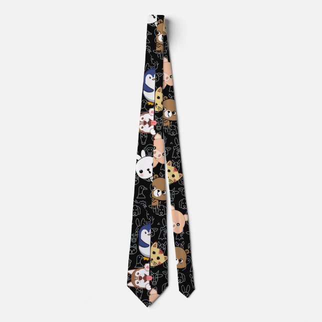 Peep Black BG Tie (Front)